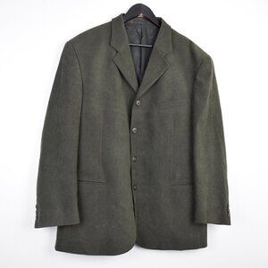 MASSIMO Moda Collezione Vintage Men's Woven Button Suit Blazer Jacket
